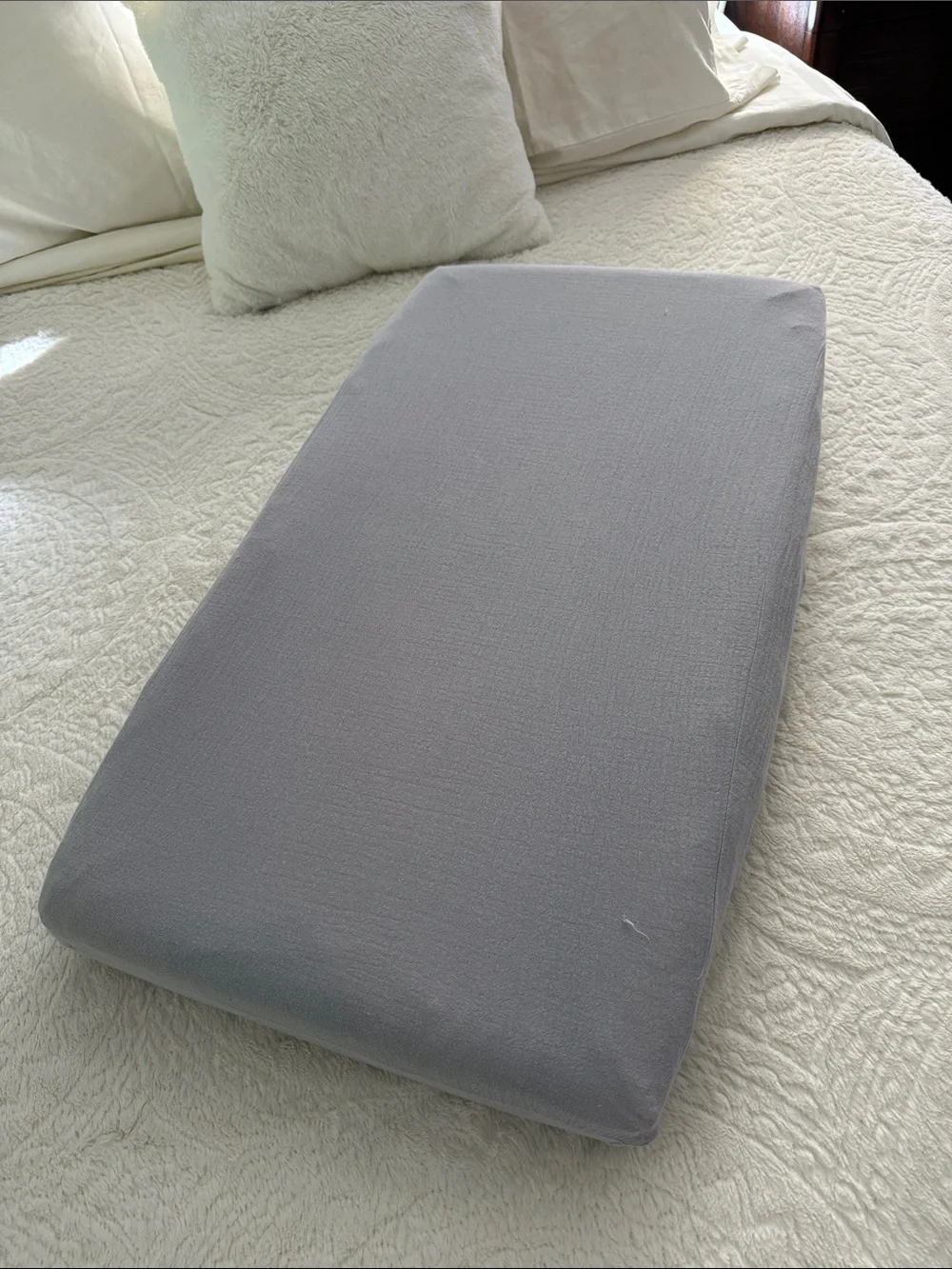 Set of two changing pad covers